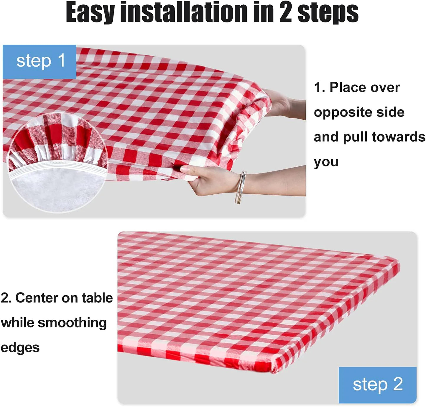 3 PC SnugFit Picnic Table Set