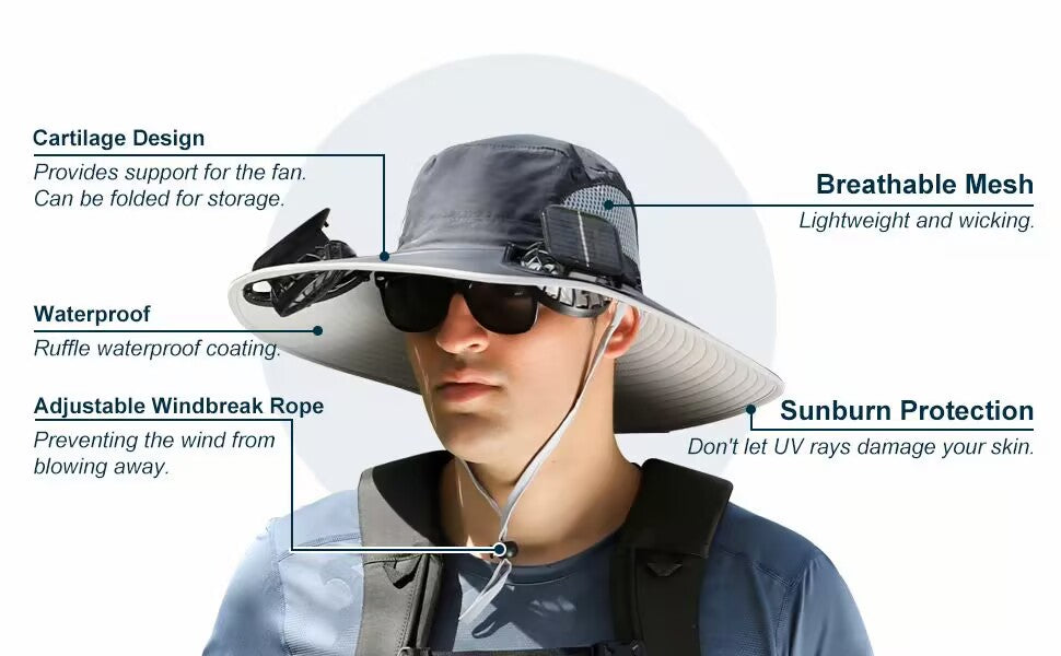 Solar Breeze Adventure Hat