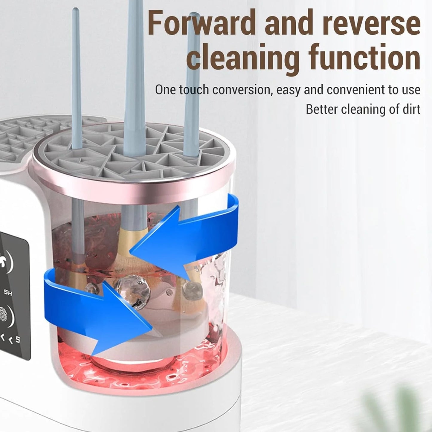 Effortless Makeup Brush Cleaner