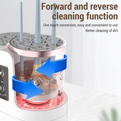 Effortless Makeup Brush Cleaner