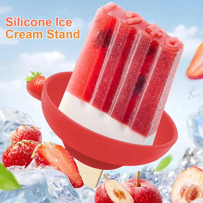 Fun Silicone Popsicle Holders